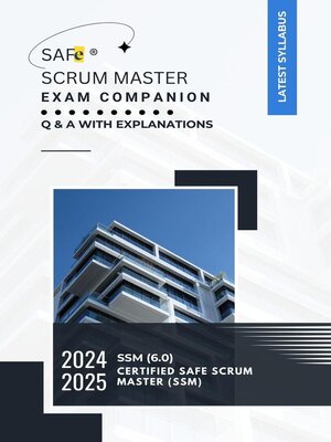 cover image of SAFe&#174; Scrum Master  Exam Companion